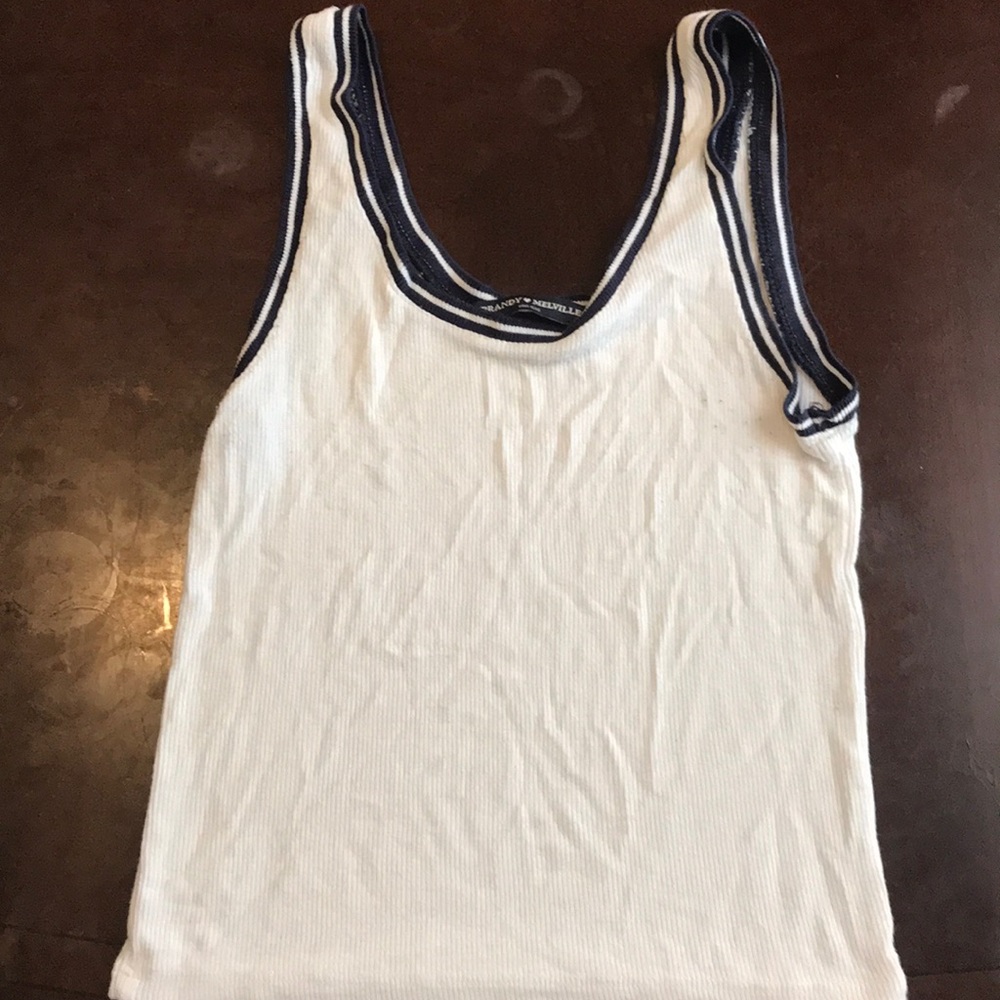 White tank top